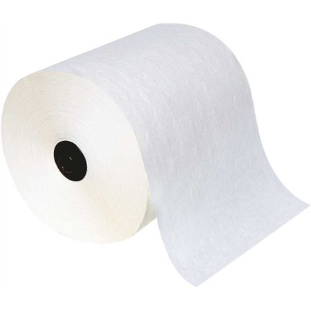 ENMOTION 8 in. White Premium Embossed 1-Ply Roll Towel, 6PK 89410